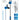 VIVANCO Hochwertige In-Ear Sportkopfhörer, mit Mikrofon, 3,5mm Klinke, satter Bass, ergonomisch, robustes Kabel, blau - Salesrausch.de