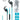 VIVANCO Hochwertige Sport In Ear Kopfhörer SPX40, kompatibel mit 3,5 mm Klinke, Stereo BASS, Mikrofon, 90° Stecker, Blau