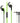 VIVANCO Hochwertige Sport In Ear Kopfhörer SPX40, kompatibel mit 3,5 mm Klinke, Stereo BASS, Mikrofon, 90° Stecker, Grün